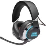 Casti Gaming Wireless JBL Quantum 800, multiplatforma, negru