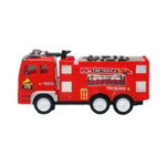 Masina de pompieri de jucarie, interactiva, cu sunete si lumini, 27x 13 x 9 cm, WP8002 RCO®, Rco
