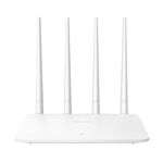 Router Wireless TENDA F6, 4 antene fixe (4*5dbi), 1 port WAN 10/100Mbps, 3 port-uri LAN 10/100Mbps , IEEE802.3, IEEE802.3u, 1 buton Reset/WPS, 2.4GHz, 300Mbps, DC 9V 600Ma, 204*147.5*211mm, Wireless Security WPA-PSK/WPA2-PSK, WPA/WPA2., TENDA