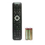 Telecomanda pentru TV, Functionare 2 x Baterii AAA, Material ABS, Culoare Negru, PHILIPS