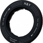 Adaptor filtru obiectiv Revoring, H&Y, 37-49 mm, Negru