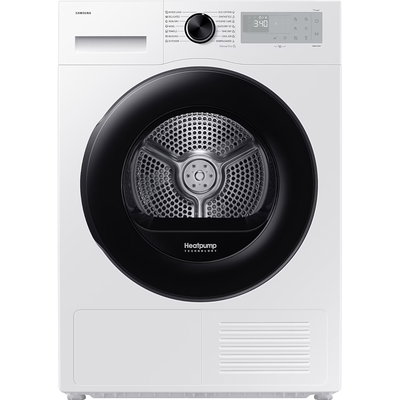 Samsung Uscator de rufe Samsung DV90DG52A0AHLE, Pompa de caldura 9 kg, Clasa C, Smart Things, Quick Dry, Optimal Dry. WiFi, Alb, Samsung