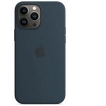 Husa Apple iPhone 13 Pro Max Silicone with MagSafe - Abyss Blue