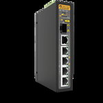 UNMANAGED P + 4X1000T/P + PORTS AND 1 X 100/1000X SFP, Allied