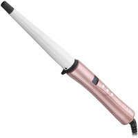 Ondulator Remington Rose Luxe CI9525, 13-25 mm, Invelis ceramic Luxury, 130-210 grade, LCD, Roz/Alb - Remington, Remington