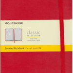 Moleskine Notes L Classic roșu în carouri, Moleskine