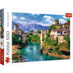 PUZZLE TREFL 500 POD VECHI MOSTAR BOSNIA, TREFL 500p