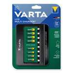 Varta Incarcator LCD Multi Charger+ 57681.101401 cu 8 canale AA (R6) / AAA (R3) (1/2), Varta