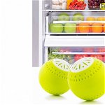 Ecobile pentru frigider InnovaGoods Kitchen Foodies - pachet de 3 - prelungeste viata alimentelor in frigider, Shop Case Practice