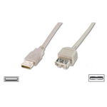 Assmann ak-300200-030-s usb 2.0 highspeed extension cable usb a m plug /usb a f jack 3m black "ak-300200-030-s"