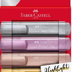 Set 4 evidentiatoare - Metallic Effects | Faber-Castell, Faber-Castell