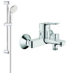 Pachet sistem dus Grohe Euphoria + baterie lavoar Cosmo inaltime medie