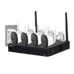 Set 4 camere supraveghere video IMOU KIT/NVR1104HS-W-S2, wireless,2MPX Full HD, exterior, 1TB