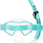 AquaWave Set de scufundare masca + snorkel Set Hairly albastru, AquaWave