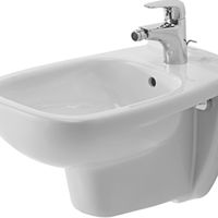 Bideu Duravit D-Code 22571500002, suspendat, Alb, Duravit