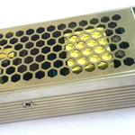 Transformator LED, 12v 5A, argintiu, 60w , Slim, V-TAC
