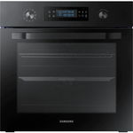 Cuptor incorporabil Samsung NV64R3535BB/OL, Electric, 64 l, Autocuratare catalitica, Dual Cook, Display LED, Clasa A, Negru