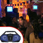 Boxa profesionala ZQS-4216, Bluetooth, LED, MicroSD, AUX ,Surround