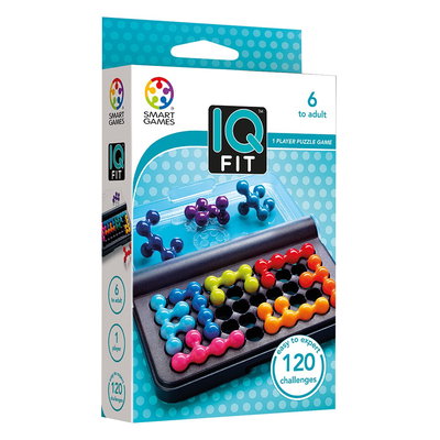Joc de logica cu 120 de provocari, Smart Games, IQ Fit, Smart Games
