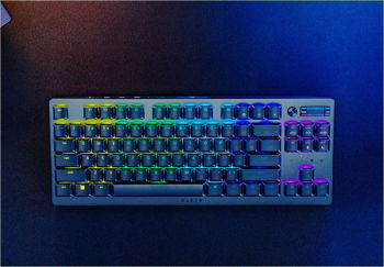 Tastatura Razer DeathStalker V2 Pro Tenkeyless - Wireless Low Profile Optical Gaming Keyboard (Linear Red Switch) - US Layout, RAZER