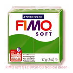 Staedtler Masa Fimo Soft 56g 53 zielony (185285)