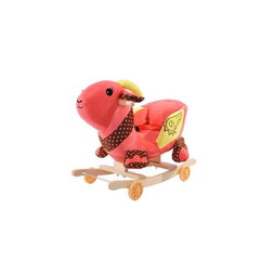 Balansoar 2 in 1 Caprita cu roti si muzica, Piccolino