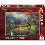 Puzzle Schmidt Spiele PQ 1000 Mulan (Disney) G3 în română., Schmidt Spiele