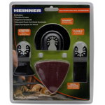 Heinner Set accesorii pentru unealta multifunctionala,razuitor flexibil-dimensiuni 52x45mm