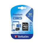 Card De Memorie Microsdxc Verbatim, 32Gb premium, Cl 10, Verbatim