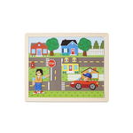 Joc magnetic, Potriveste piesele, +3 ani, Melissa& Doug