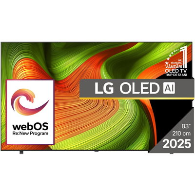 Televizor OLEDSmart LG 83B53LA, ULTRA HD 4K, HDR, 210 cm