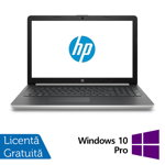 Laptop Refurbished HP 15-da0361ng, Intel Celeron N4000 1.10 - 2.60, 4GB DDR4, 256GB SSD, Webcam, 15.6 Inch HD, Tastatura Numerica + Windows 10 Pro, HP