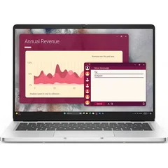 Laptop Dell Pro 13 Plus PB13255 (Procesor AMD Ryzen™ Al 5 PRO 340 (16M Cache, up to 4.80 GHz), 13.3inch WUXGA, 32GB LPDDR5X, 1TB SSD, AMD Radeon™ 840M Graphics, Win 11 Pro, Argintiu), Dell