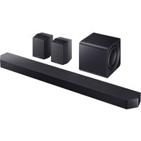 Soundbar Samsung HW-Q990F, 11.1.4, 756W, Bluetooth, Wi-Fi, Subwoofer & Kit wireless, Wireless Dolby Atmos, HDMI 2.1 eARC, Negru Titan