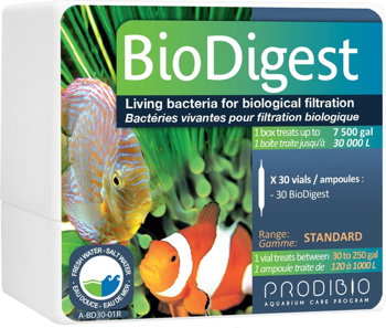 Bacterii acvariu Bio Digest 30 fiole, 220763, Prodibio, Prodibio