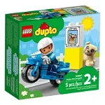 Set de construit LEGO® Duplo, Motocicleta de politie, 5 piese, LEGO