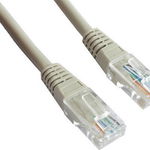 Cordon de corecție Gembird RJ45, cat. 5e, UTP, 10m, gri (PP12-10M), Gembird