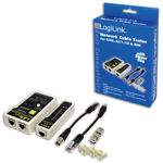 Set testare cablu retea Logilink WZ0015, RJ45 / RJ11 / RJ12, BNC, LogiLink