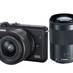 Camera foto mirrorless Canon EOS M200 dublu kit EF-M 15-45mm