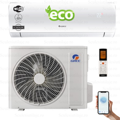 Aparat de aer conditionat, Gree Fairy LCLH, 9000 BTU, A++/A+, Wi-Fi, Inverter, Auto Clean, Generator Cold Plasma, Kit instalare inclus, Alb, Mod silentios, Racire si Incalzire, GREE Aparat de aer conditionat, Gree Fairy LCLH, 9000 BTU, A++/A+, Wi-Fi, Inverter, Auto Clean, Generator Cold Plasma, Kit instalare inclus, Alb, Mod silentios, Racire si Incalzire, GREE