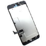 Display iPhone 8 Plus LCD Negru Complet Cu Tablita Metalica Si Conector Amprenta, Apple