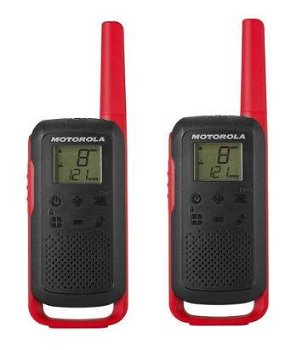Statie radio PMR portabila Motorola TALKABOUT T62 RED, set 2 buc, Motorola
