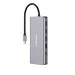 USB-13-in1 HUB USB-C > 2xHDMI/4xUSB/2xUSB-C/RJ45/VGA, CANYON