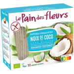 Turte crocante cu cocos - fara gluten eco-bio 150g Le pain des fleurs, Le pain des fleurs