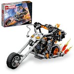 LEGO SUPER HEROES ROBOT SI MOTOCICLETA CALARETUL FANTOMA 76245, LEGO