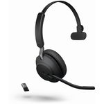 Casti Evolve2 65 Link380a MS Mono Black, Jabra