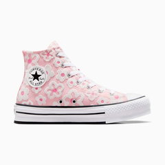 Teniși Converse Chuck Taylor All Star Lift Platform Flower Embroidery A06324C Roz, Converse
