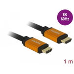 Cablu Ultra High Speed HDMI 8K60Hz/4K240Hz T-T 2m Negru, Delock 85729