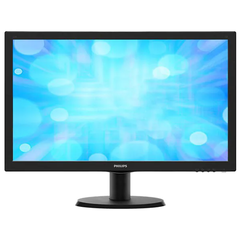 Monitor Nou PHILIPS 243V5, 24 Inch Full HD LED, VGA, HDMI, DVI