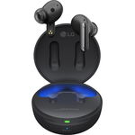 Casti True Wireless LG TONE Free FP8, Active Noise Cancelling, Bluetooth, UV Nano, Waterproof IPX4 (Negru)